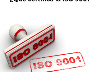 ¿Qué certifica la ISO 9001?
